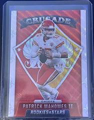 Patrick Mahomes II [Red Wave] #CR1 Football Cards 2021 Panini Rookies and Stars Crusade Prices