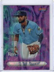 Junior Caminero [Lava] #AP-27 Baseball Cards 2023 Bowman's Best Astral Projections Prices