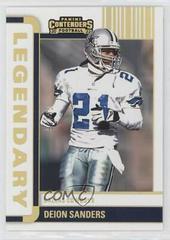 Deion Sanders [Gold] Football Cards 2022 Panini Contenders Legendary Prices