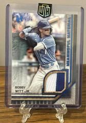 Bobby Witt Jr. [Sapphire] #MMR-BWJ Baseball Cards 2023 Topps Museum Collection Meaningful Materials Relics Prices