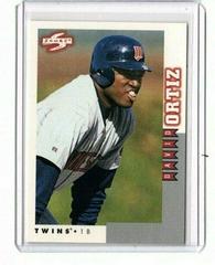 David Ortiz Baseball Cards 1998 Score Rookie Traded Prices