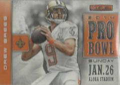 Drew Brees Football Cards 2014 Panini Rookies & Stars Pro Bowl Prices