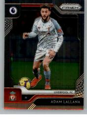 Adam Lallana #95 Soccer Cards 2019 Panini Prizm Premier League Prices