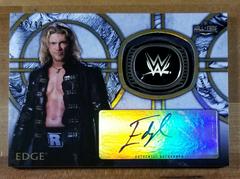 Edge Wrestling Cards 2018 Topps Legends of WWE Hall of Fame Ring Autographs Prices