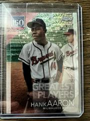 Hank Aaron #150C-22 Baseball Cards 2019 Topps Chrome Update 150 Years of Professional Baseball Prices