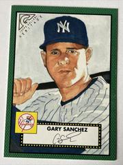 Gary Sanchez [Green] #H-24 Baseball Cards 2018 Topps Gallery Heritage Prices