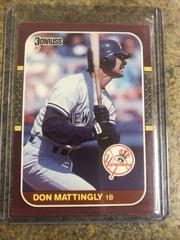 Don Mattingly Baseball Cards 1987 Donruss Opening Day Prices