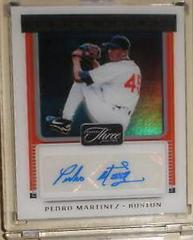 Pedro Martinez #LS-PM Baseball Cards 2022 Panini Three and Two Legendary Signatures Prices