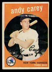 Andy Carey Baseball Cards 1959 Venezuela Topps Prices