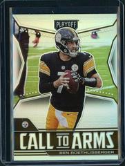 Ben Roethlisberger [Silver] #CA-BRO Football Cards 2021 Panini Playoff Call to Arms Prices