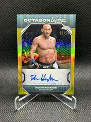 Dan Henderson [Gold Refractor] #OLA-DHE Ufc Cards 2024 Topps Chrome UFC Octagon Legends Autograph Prices