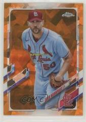 Adam Wainwright [Orange] #534 Baseball Cards 2021 Topps Chrome Sapphire Prices
