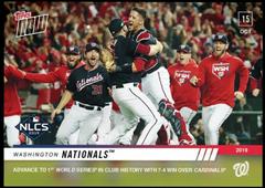Washington Nationals #1022 Baseball Cards 2019 Topps Now Prices