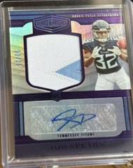 Tyjae Spears [Purple] #RPA-26 Football Cards 2023 Panini Plates and Patches Rookie Patch Autographs Prices