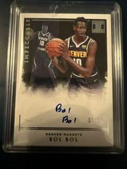 Bol Bol [Autograph] #105 Basketball Cards 2019 Panini Impeccable Prices