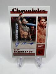 Cody Garbrandt #CS-CGB Ufc Cards 2023 Panini Chronicles UFC Signatures Prices