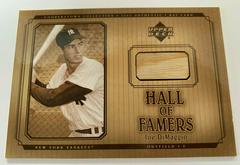 Joe DiMaggio Baseball Cards 2001 Upper Deck Hall of Famers Cooperstown Collection Bat Prices