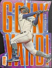 Julio Rodriguez [Orange] #GY-19 Baseball Cards 2023 Stadium Club Goin' Yard Prices