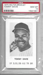Tommy Davis Baseball Cards 1970 Milton Bradley Prices
