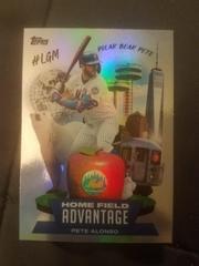Pete Alonso #HA-6 Baseball Cards 2022 Topps Home Field Advantage Prices