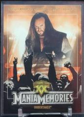 Undertaker [Gold] #78 Wrestling Cards 2004 Fleer WWE WrestleMania XX Prices
