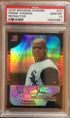 Frank Thomas [Refractor] Baseball Cards 2005 Bowman Chrome Prices