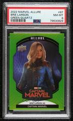 Brie Larson as Captain Marvel [Green Quartz] #87 Marvel 2022 Allure Prices