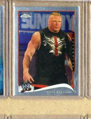 Brock Lesnar #8 Wrestling Cards 2014 Topps Chrome WWE Prices