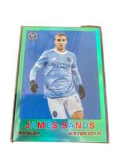 James Sands [Aqua] #59T-18 Soccer Cards 2022 Topps Chrome MLS 1959 Prices
