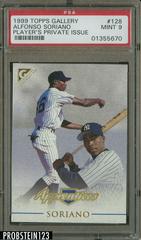 Alfonso Soriano [Player's Private Issue] Baseball Cards 1999 Topps Gallery Prices