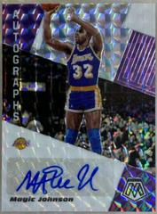 Magic Johnson Basketball Cards 2019 Panini Mosaic Autographs Prices