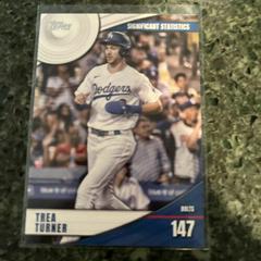 Trea Turner #SS-16 Baseball Cards 2022 Topps Significant Statistics Prices