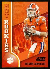 Trevor lawrence #hr1 Football Cards 2021 Panini Score Hot Rookies Prices