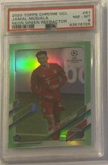 Jamal Musiala [Neon Green] Soccer Cards 2020 Topps Chrome UEFA Champions League Prices