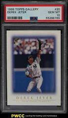 Derek Jeter #20 Baseball Cards 1999 Topps Gallery Prices