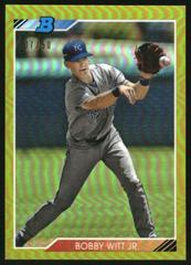 Bobby Witt Jr. [Gold Refractor] Baseball Cards 2020 Bowman Heritage Chrome Prospects Prices