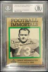 Arnie Weinmeister #125 Football Cards 1985 Football Immortals Prices