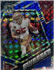 George Kittle [Blue] #SS-GK Football Cards 2023 Panini Mosaic Swagger Prices