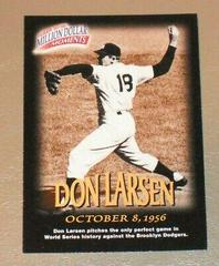 Don Larsen Baseball Cards 1997 Fleer Million Dollar Moments Prices