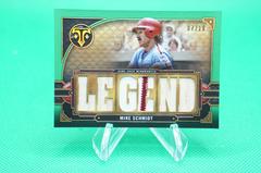 Mike Schmidt [Emerald] Baseball Cards 2022 Topps Triple Threads Relics Legends Prices