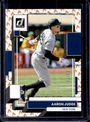 Aaron Judge [On Fire Emoji] #173 Baseball Cards 2022 Panini Donruss Prices