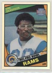 Eric Dickerson Football Cards 2001 Topps Archives Reserve Prices