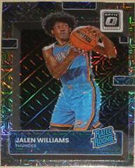 Jalen Williams [Choice] #235 Basketball Cards 2022 Panini Donruss Optic Prices