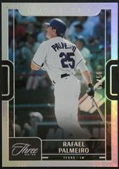 Rafael Palmeiro [Holo Silver] #MO2 Baseball Cards 2023 Panini Three and Two Moments Prices