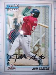 Jon gaston Baseball Cards 2010 Bowman Prospects Prices