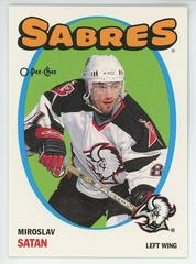Miroslav Satan [Heritage Limited] #103 Hockey Cards 2001 O Pee Chee Prices