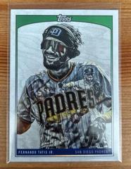 Fernando Tatis Jr. [Green Rainbow Foil] #5 Baseball Cards 2022 Topps X Lauren Taylor Prices