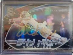 Amon Ra St. Brown [Hyper] #SKS-AST Football Cards 2022 Panini Spectra Sky High Signatures Prices