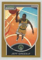 Jeff Green [Refractor] #114 Basketball Cards 2007 Bowman Chrome Prices