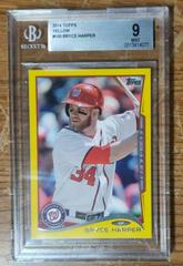 Bryce Harper [Yellow] #100 Baseball Cards 2014 Topps Prices